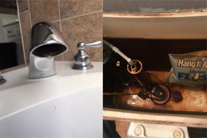 sink faucet toilet drain repair Triangle NC